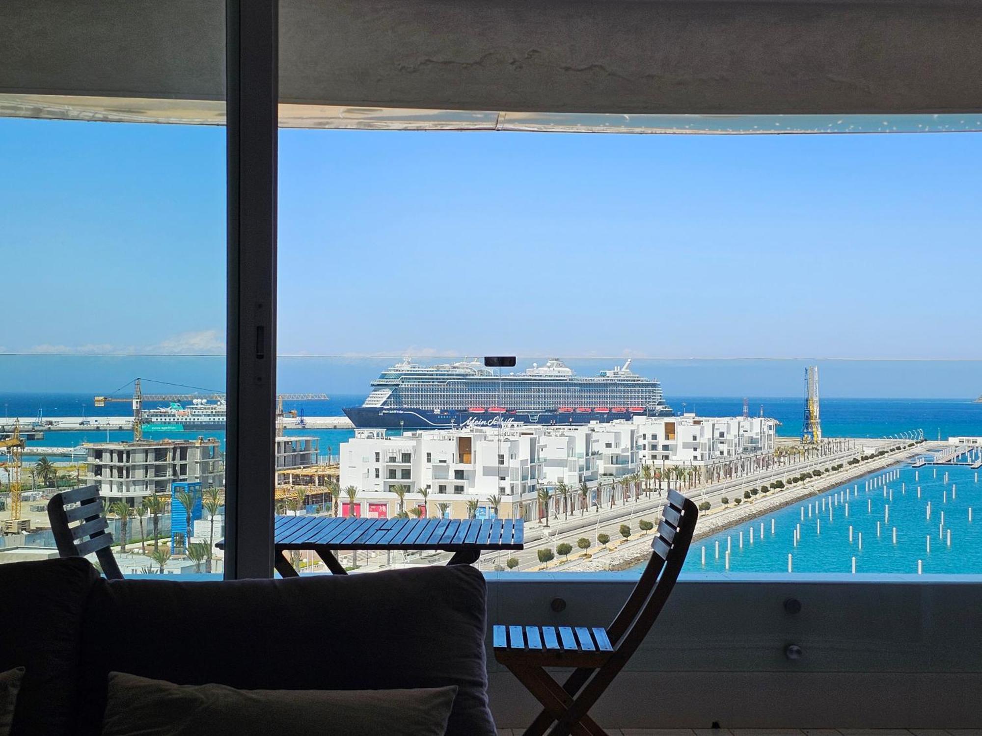 Ocean View Apartment With Airco Tangeri Esterno foto